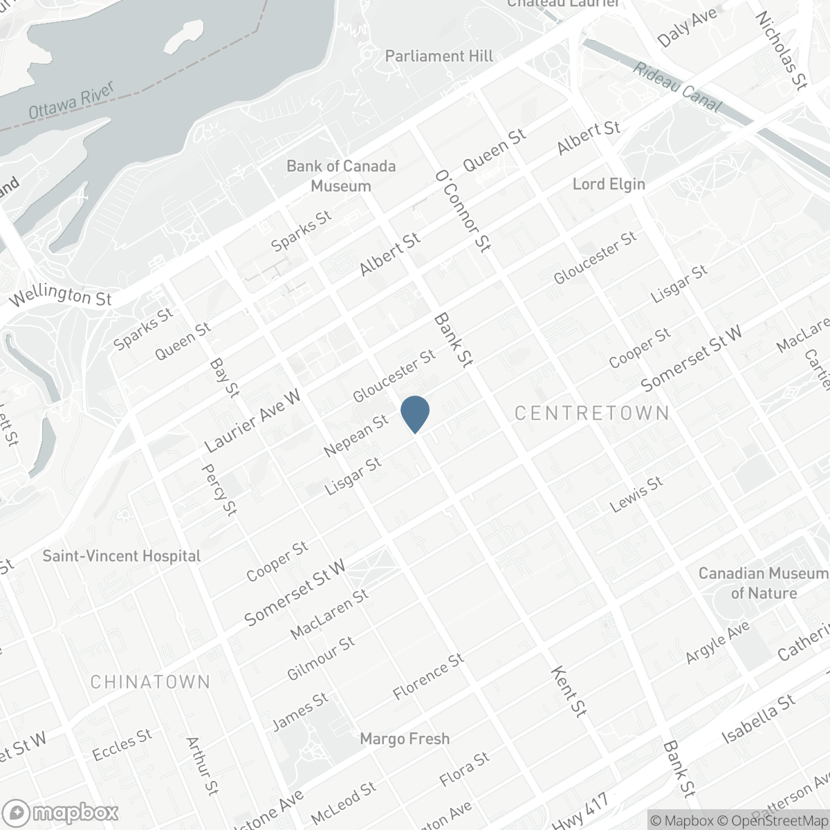 414 - 235 KENT STREET, Ottawa, Ontario K2P 1Z9
